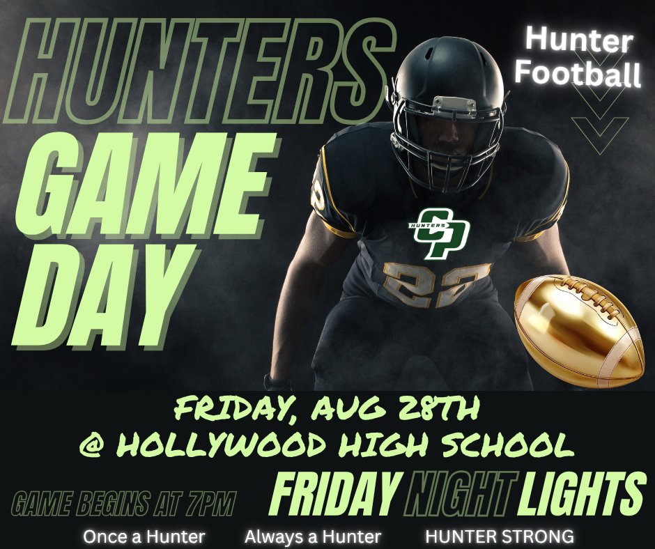 Friday Night Lights Game Day Hunter Strong